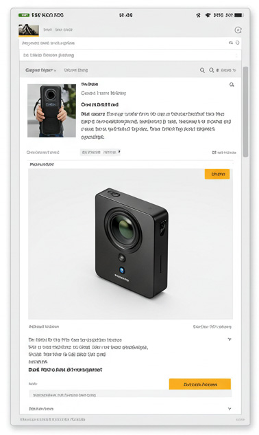 Optimization of Amazon product listings, with an optimized listing and high-quality photos